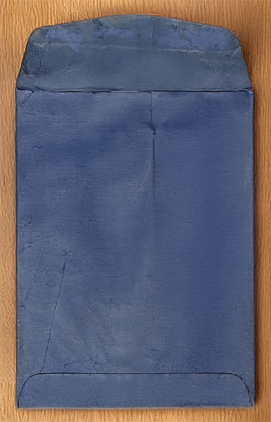 Blue envelope